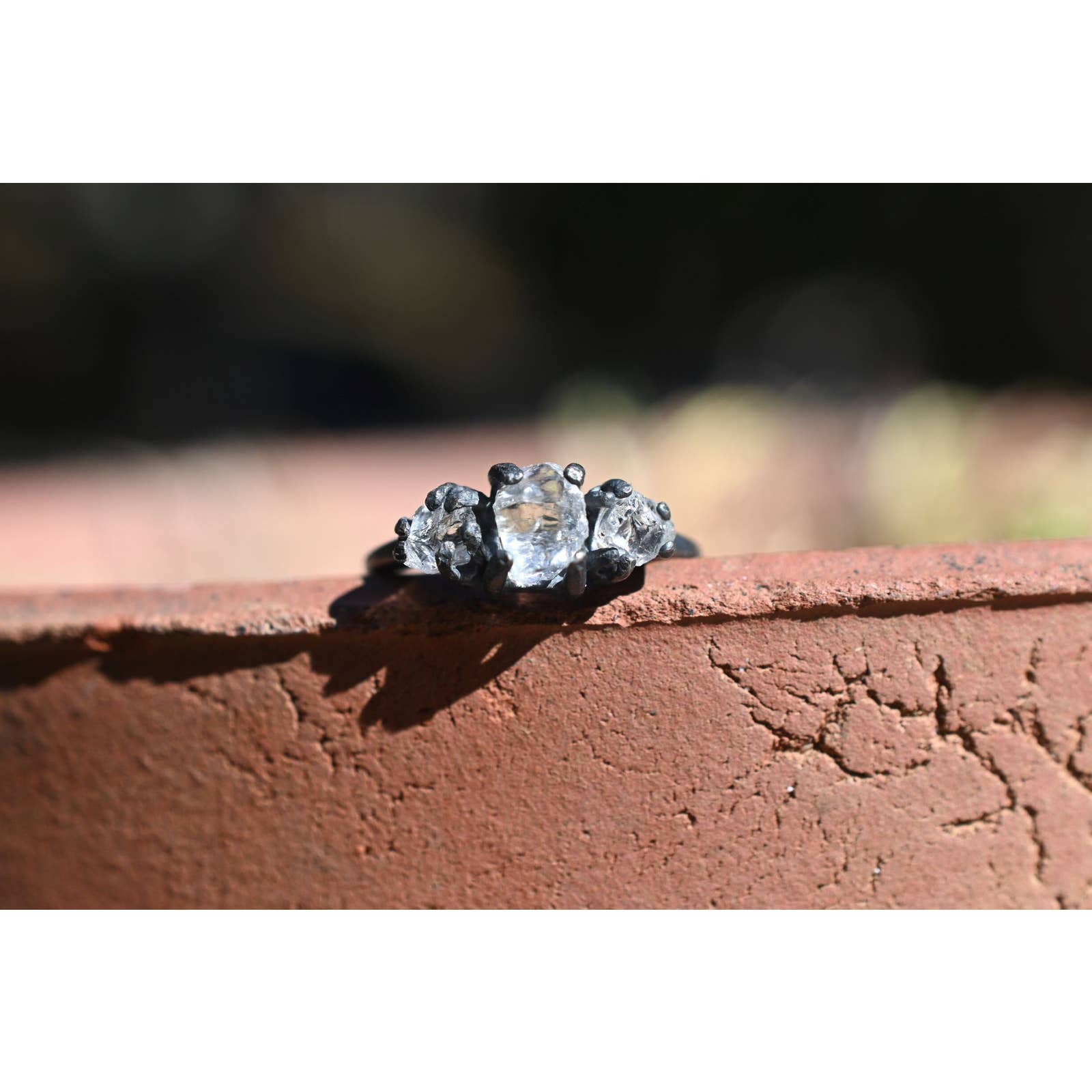 Engagement Rings, Raw Diamond Ring, Raw Stone Ring, Alternative Engageme